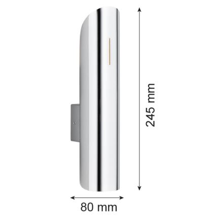 Argon 1038 - Zidna svjetiljka AKRON 2xG9/5W/230V