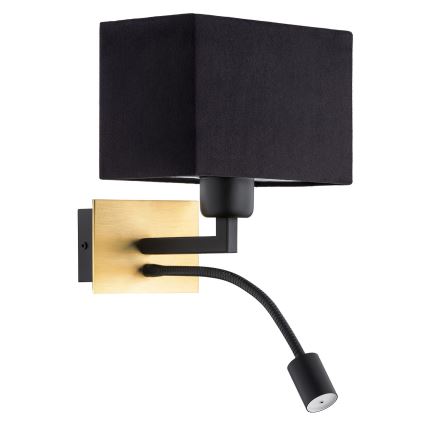 Argon 1041 - LED Zidno svjetlo BILL 1xE27/15W/230V + LED/4,5W