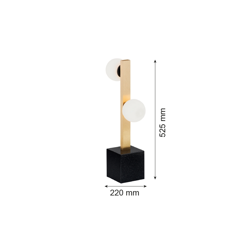 Argon 1044 - Stolna lampa FREEMONT 2xG9/5W/230V