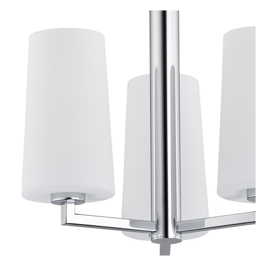 Argon 1224 - Viseći luster CAMELOT 3xE27/15W/230V sjajni krom