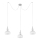 Argon 1354 - LED luster na sajli TULUZA 3xLED/5W/230V