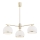Argon 1488 - Viseći luster MARBELLA 3xE27/15W/230V mesing