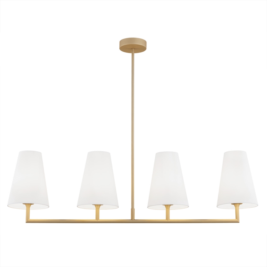 Argon 1828 - Viseći luster SAFIANO 4xE27/15W/230V zlatna