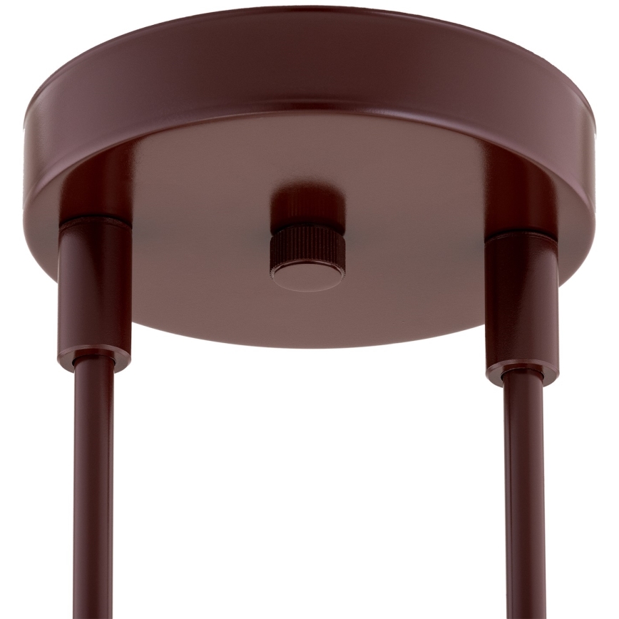Argon 1842 - Viseći luster ABSOS 4xE14/7W/230V alabaster smeđa