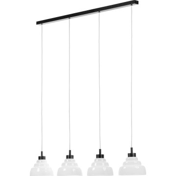 Argon 1860 - Luster na sajli VENTURA 4xE27/15W/230V