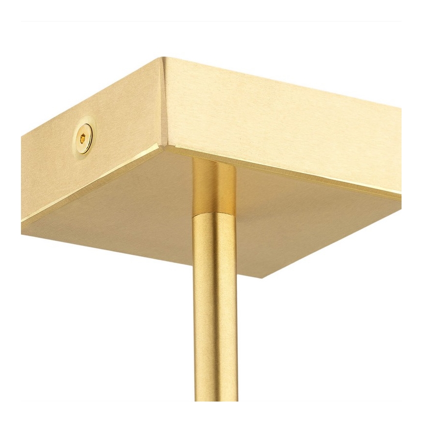 Argon 2127 - Viseći luster ABBANO 5xE14/7W/230V mesing/bijela