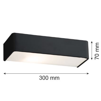 Argon 3075 - Zidna svjetiljka RODAN 1xE27/15W/230V