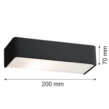Argon 3079 - Zidna svjetiljka RODAN 1xE27/15W/230V