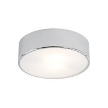 Argon 3083 - Stropna svjetiljka DARLING 2xE27/15W/230V pr. 25 cm srebrna