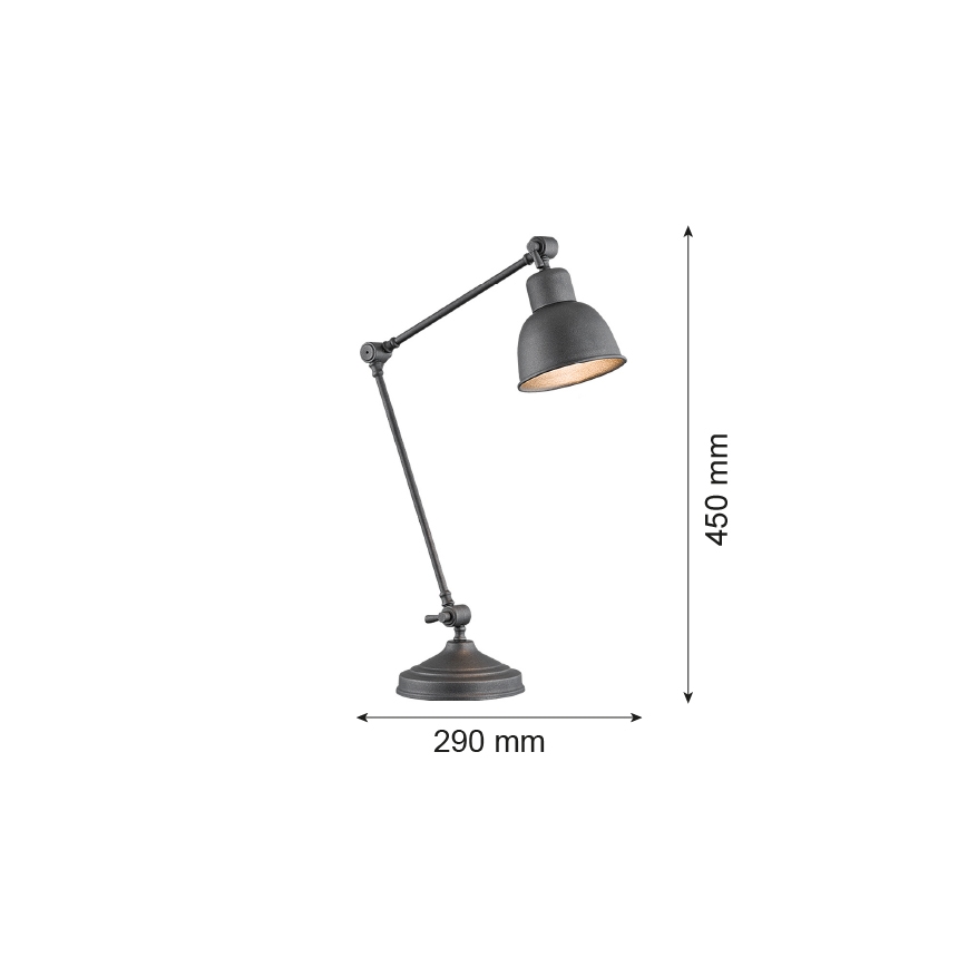 Argon 3195 - Stolna lampa EUFRAT 1xE27/15W/230V