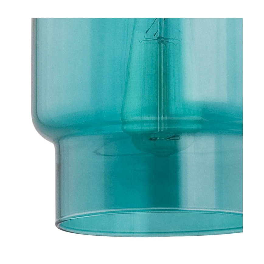 Argon 3271 - Luster na sajli NEWA 1xE27/15W/230V tirkizna