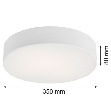 Argon 3567  - LED Stropna svjetiljka DARLING LED/25W/230V pr. 35 cm bijela