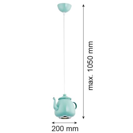 Argon 3652 - Viseća svjetiljka JAMAJKA 1xGU10/50W/230V