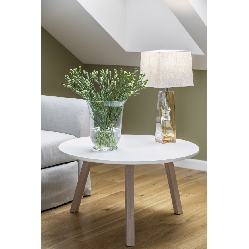 Argon 3840 - Stolna lampa LILLE 1xE27/15W/230V bijela
