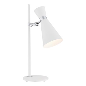 Argon 3890 - Stolna lampa LUKKA 1xE27/15W/230V bijela