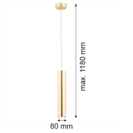 Argon 4057 - Luster na sajli GOMERA 1xGU10/5W/230V mesing