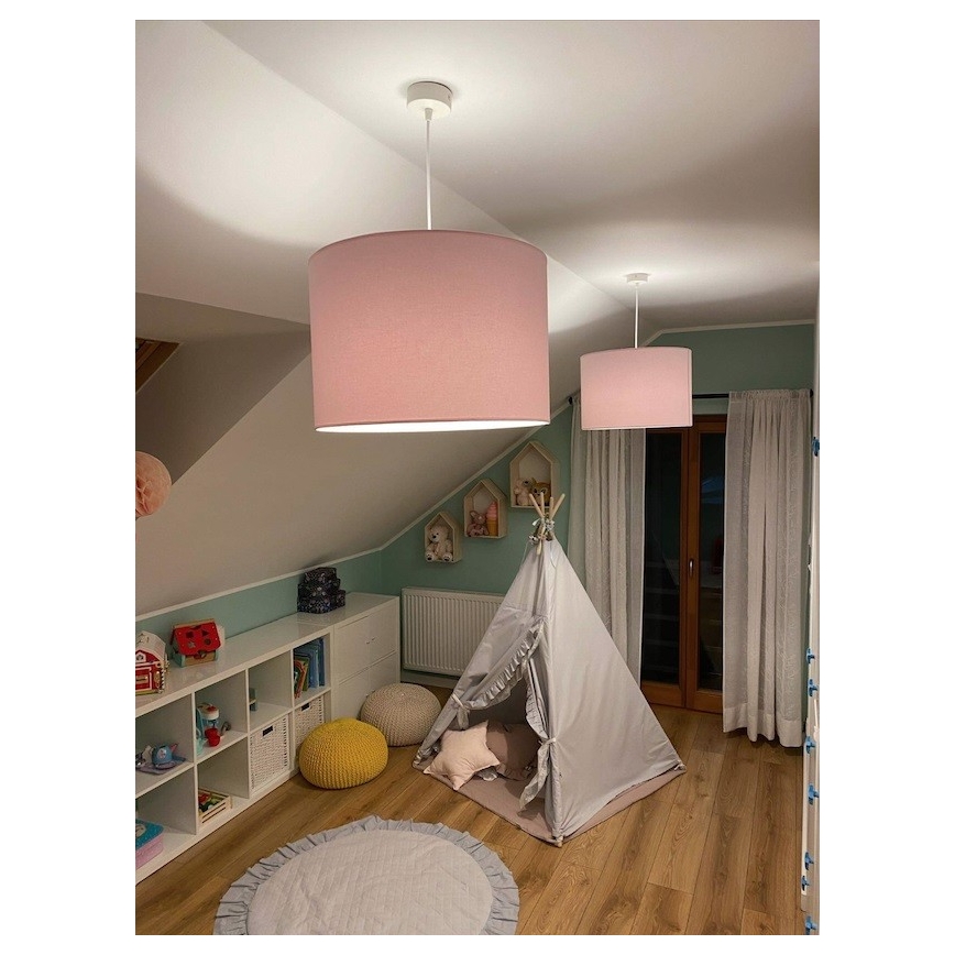 Argon 4136 - Luster na sajli MAGIC 1xE27/15W/230V ružičasta