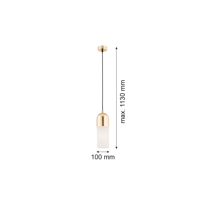 Argon 4212 - Luster na sajli BURGOS 1xE27/15W/230V mesing