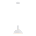 Argon 4220 - Luster na užetu SINES 1xE27/15W/230V promjer 28 cm bijela