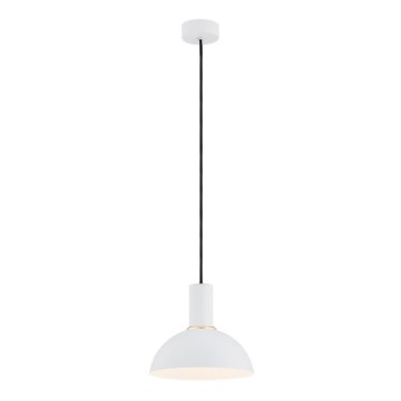 Argon 4220 - Luster na užetu SINES 1xE27/15W/230V promjer 28 cm bijela