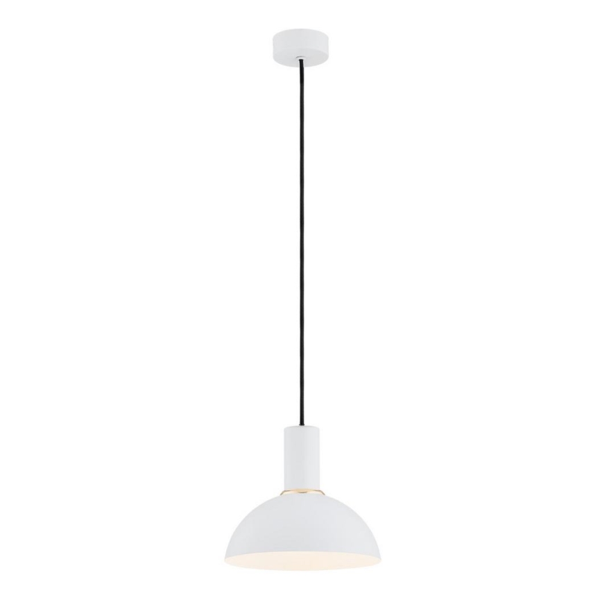 Argon 4220 - Luster na užetu SINES 1xE27/15W/230V promjer 28 cm bijela