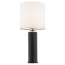 Argon 4233 - Stolna lampa ALMADA 1xE27/15W/230V crna/bijela