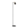 Argon 4259 - Podna lampa DORIA 1xE27/15W/230V crna/mesing