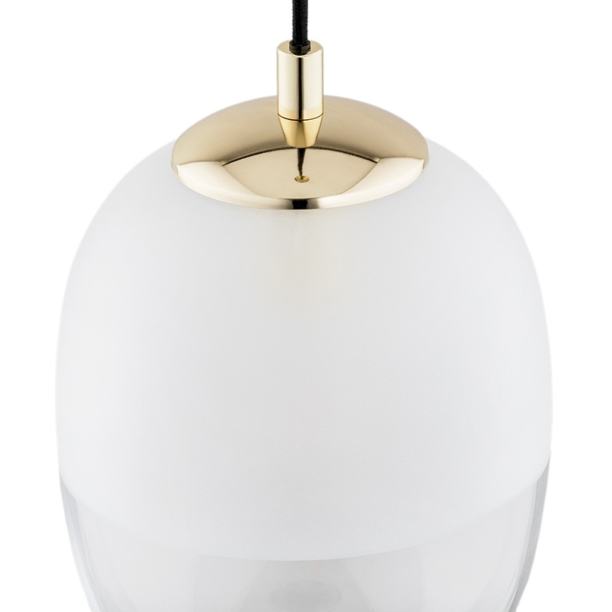 Argon 4675 - Luster na sajli BALTIMORE 1xE27/15W/230V zlatna