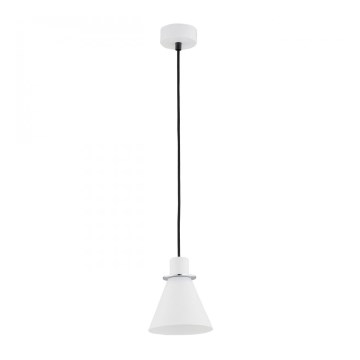 Argon 4681 - Luster na sajli BEVERLY 1xE27/15W/230V bijela/sjajni krom