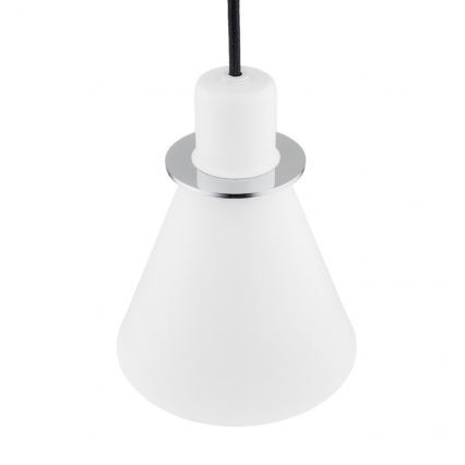 Argon 4681 - Luster na sajli BEVERLY 1xE27/15W/230V bijela/sjajni krom