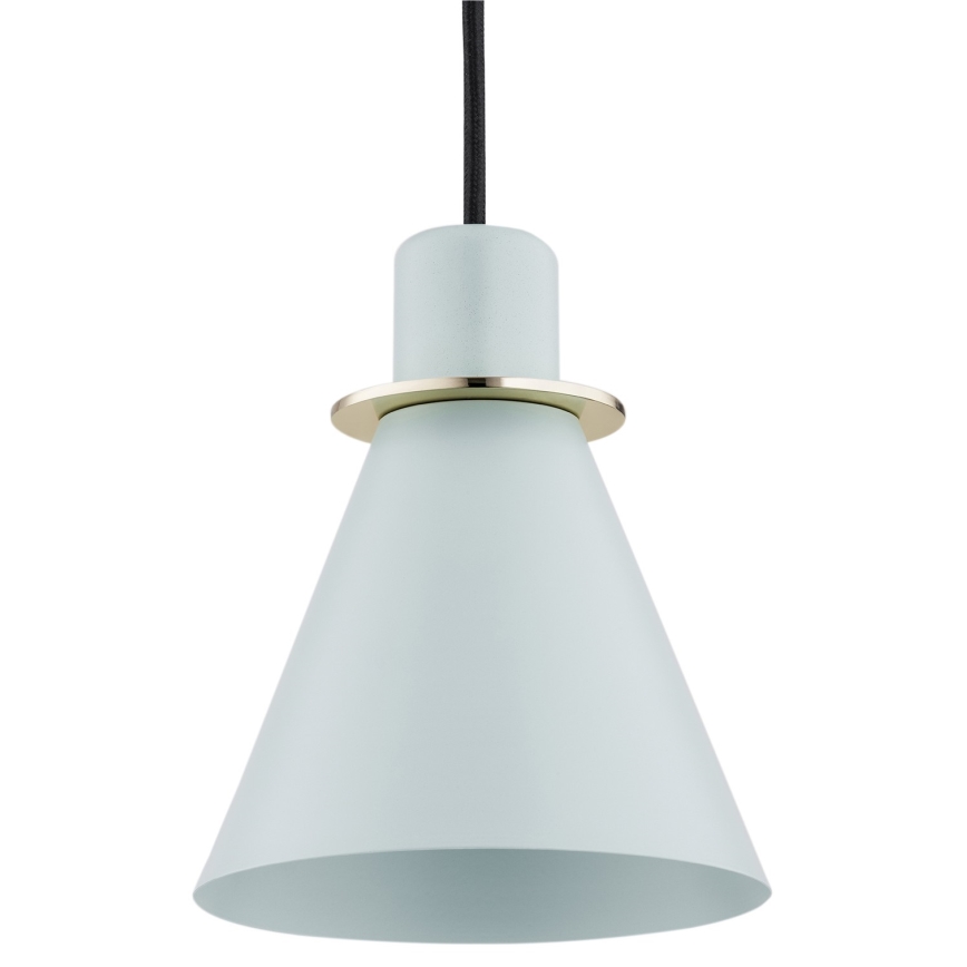 Argon 4682 - Luster na sajli BEVERLY 1xE27/15W/230V plava/zlatna