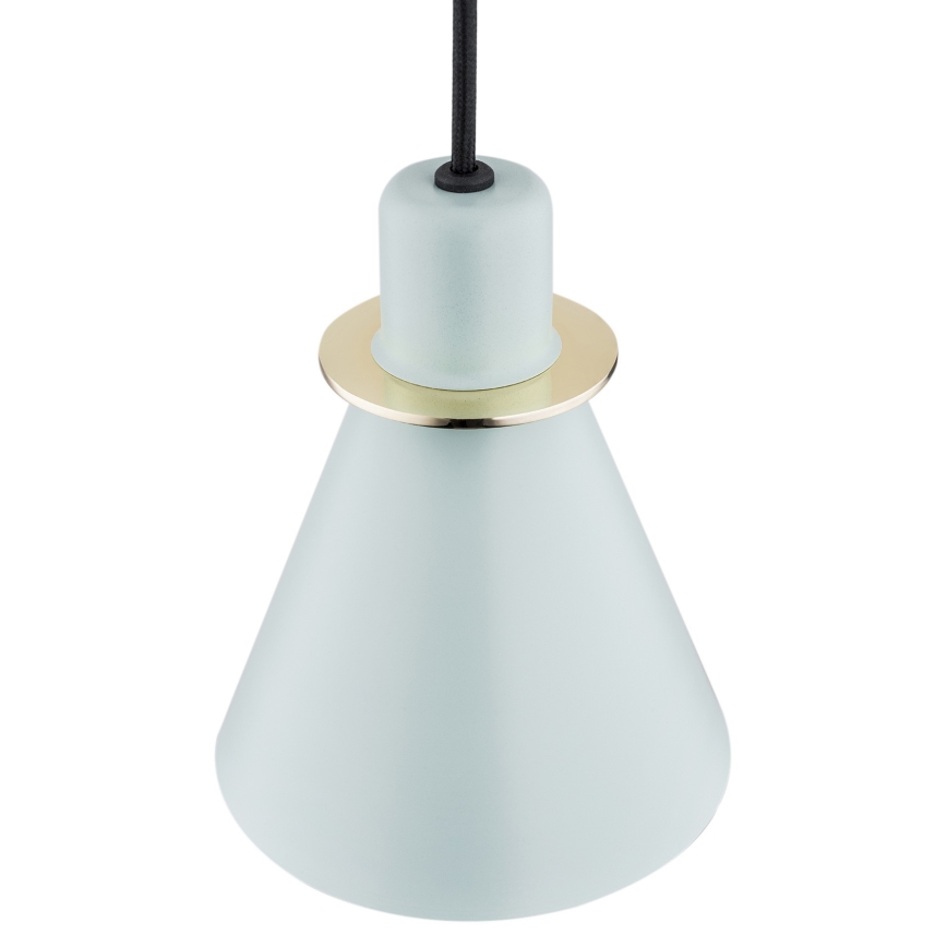 Argon 4682 - Luster na sajli BEVERLY 1xE27/15W/230V plava/zlatna