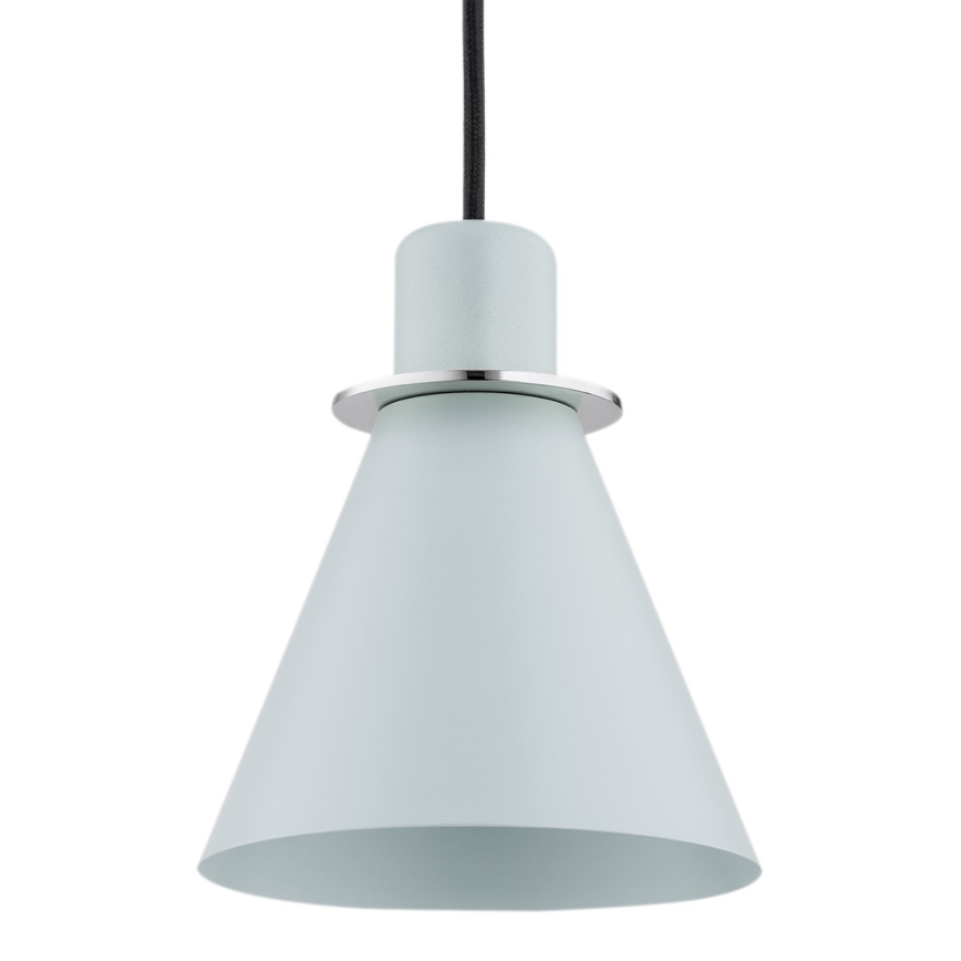 Argon 4683 - Luster na sajli BEVERLY 1xE27/15W/230V plava/sjajni krom