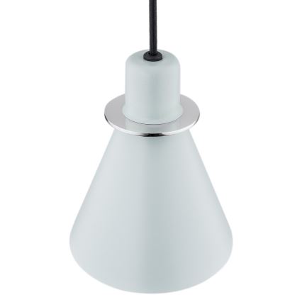 Argon 4683 - Luster na sajli BEVERLY 1xE27/15W/230V plava/sjajni krom