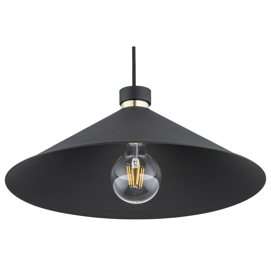 Argon 4695 - Luster na sajli NASHVILLE 1xE27/15W/230V crna
