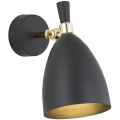 Argon 4701 - Zidna svjetiljka CHARLOTTE 1xE27/15W/230V crna/zlatna
