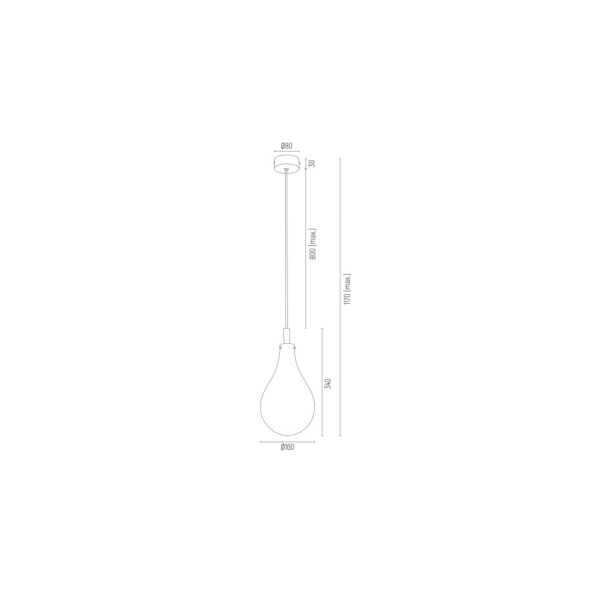 Argon 4716 - Luster na sajli OAKLAND 1xG9/6W/230V
