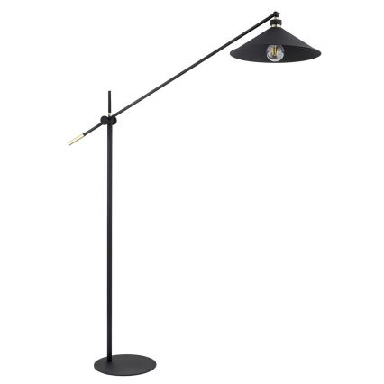 Argon 4732 - Podna lampa NASHVILLE 1xE27/15W/230V crna