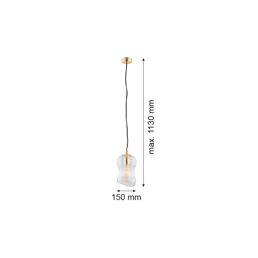 Argon 4742 - Luster na sajli DEPORTIVO 1xE27/15W/230V