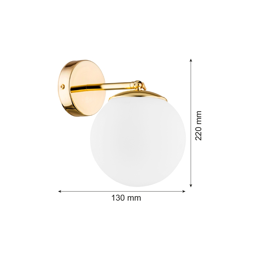 Argon 4744 - Zidna svjetiljka SATELITE 1xE27/15W/230V