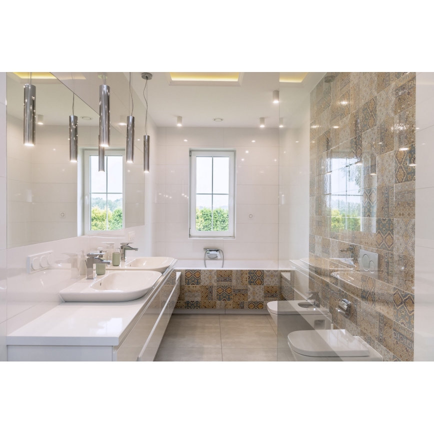 Argon 4756 - Luster na sajli GOMERA 1xGU10/5W/230V crna