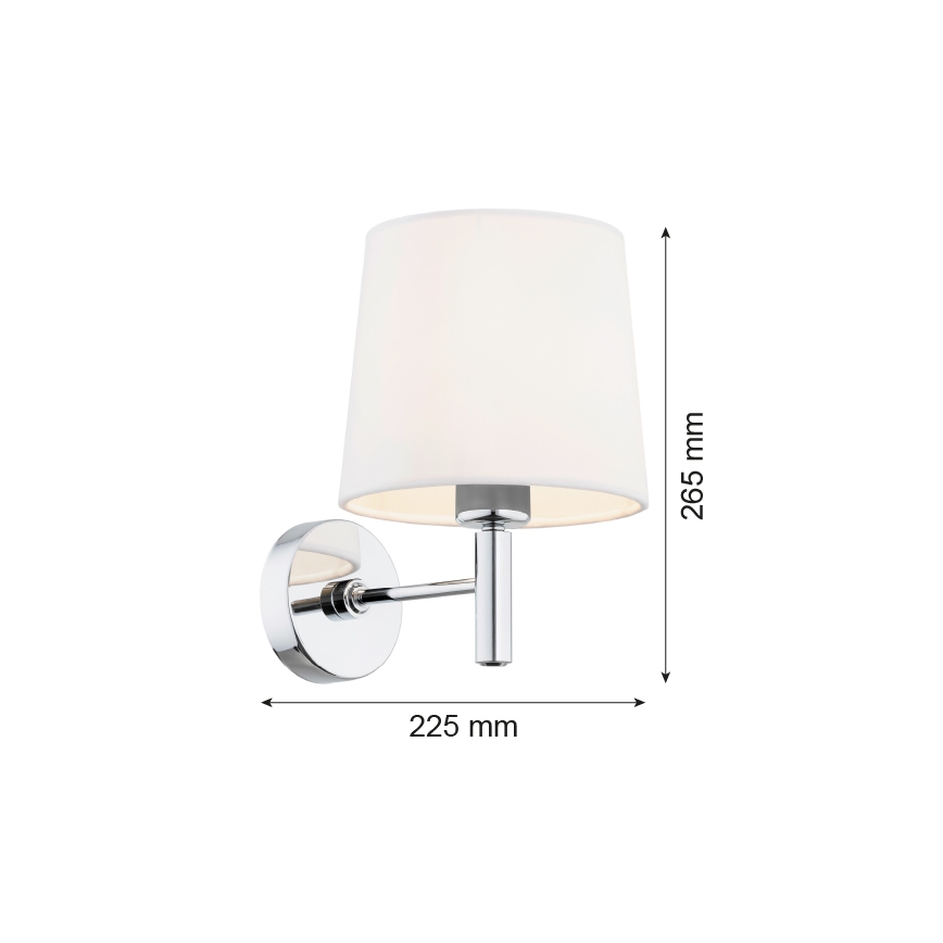Argon 4760 - Zidna svjetiljka BOLZANO 1xE27/15W/230V