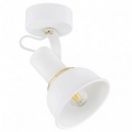 Argon 4899 - Reflektorska svjetiljka TWIST 1xE14/7W/230V bijela/zlatna