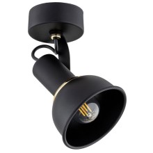 Argon 4900 - Reflektorska svjetiljka TWIST 1xE14/7W/230V crna/zlatna