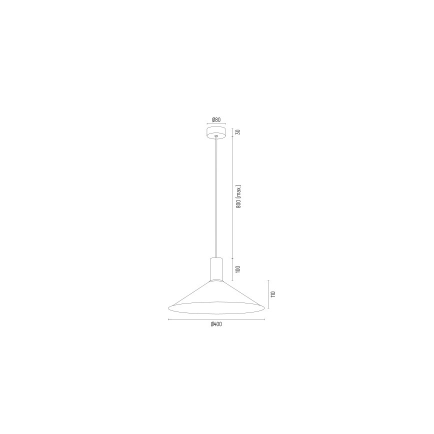 Argon 4911 - Luster na sajli MINORI 1xE27/15W/230V bijela/zlatna
