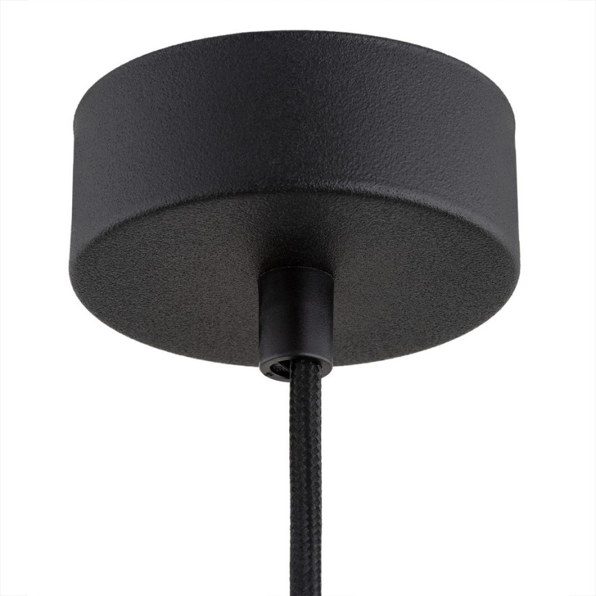 Argon 4915 - Luster na sajli ORTE 1xE27/15W/230V crna
