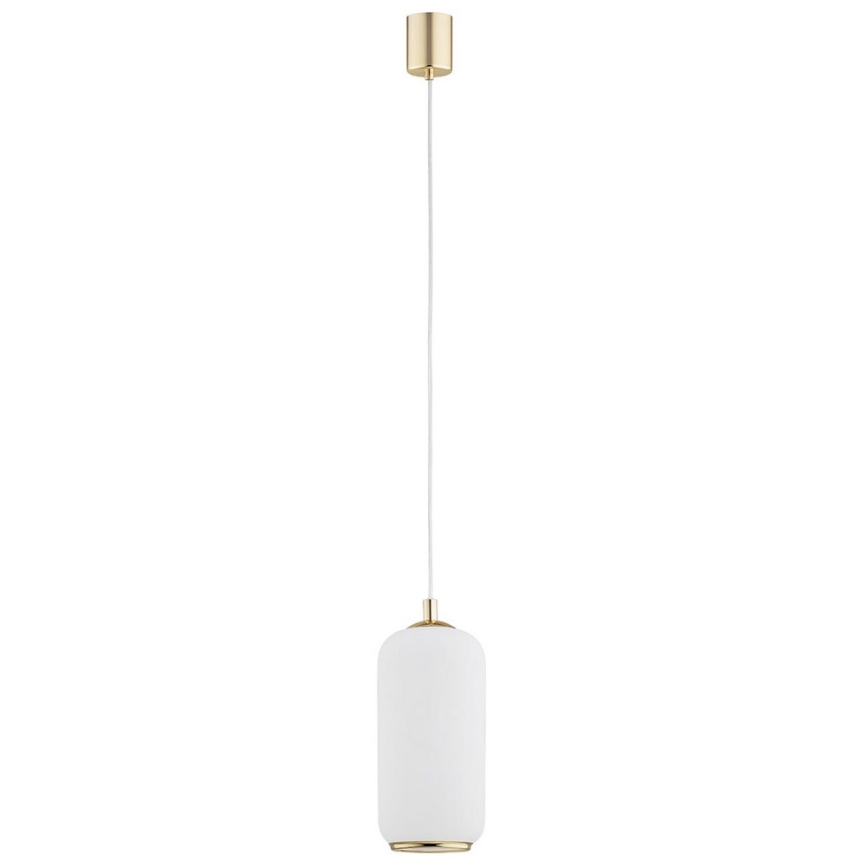 Argon 4993 - Luster na sajli PALLADO 1xE27/15W/230V zlatna/bijela
