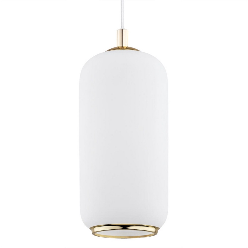 Argon 4993 - Luster na sajli PALLADO 1xE27/15W/230V zlatna/bijela