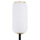 Argon 4995 - Podna lampa VALIANO 1xE27/15W/230V crna/bijela/zlatna