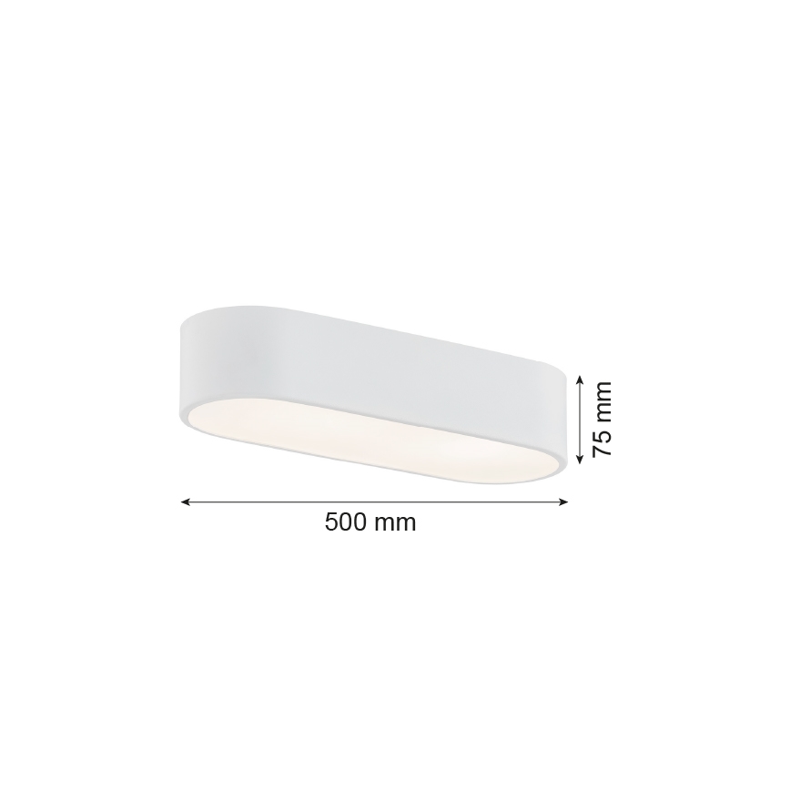 Argon 6002 - Stropna svjetiljka TONI 3xE27/15W/230V bijela